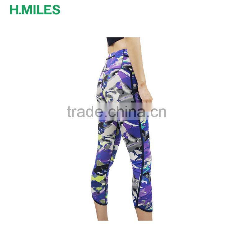 Custom plus size supplex yoga tights push up fitness leggings pants for women