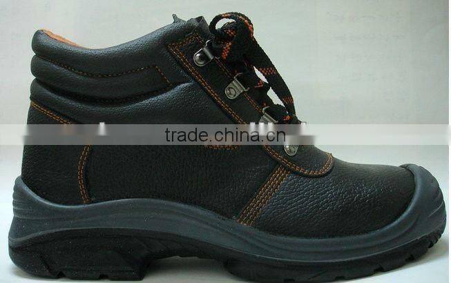 factory double density PU sole Split leather safety shoes, work shoes cheapest