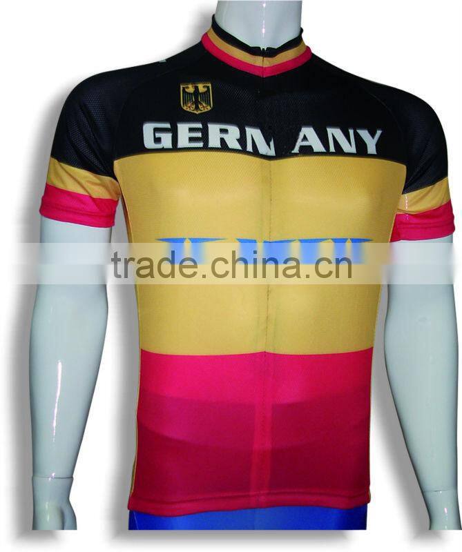 Men's sbulimation print cycling wear