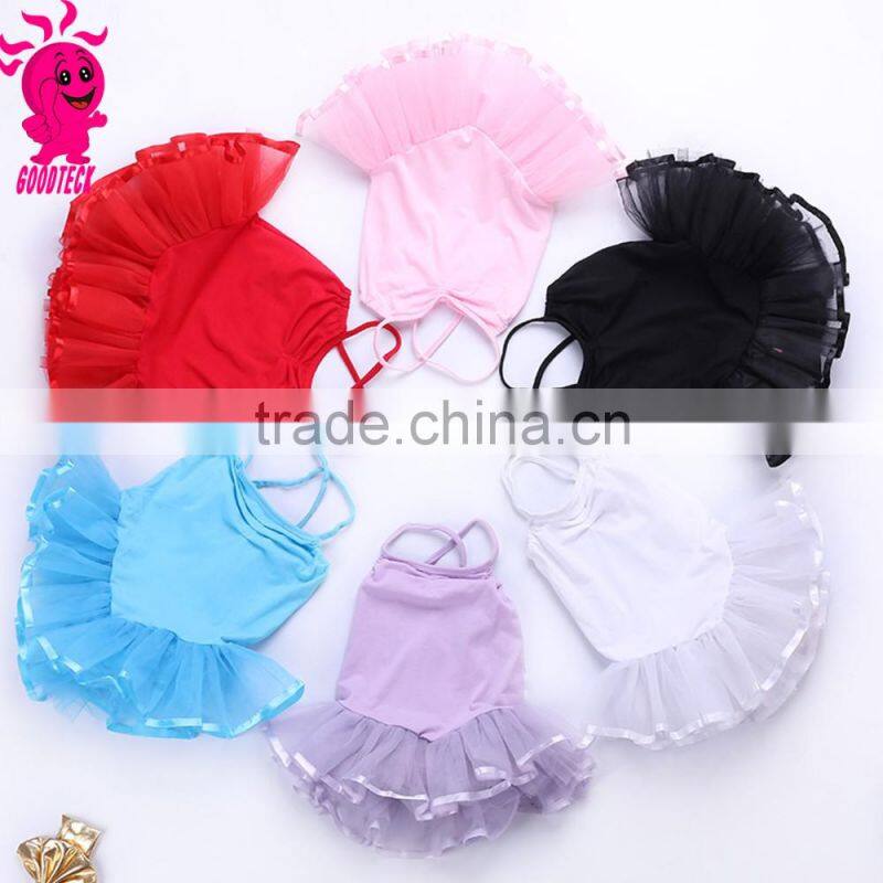 Wholesale girls white gymnastics ballet leotards for sale