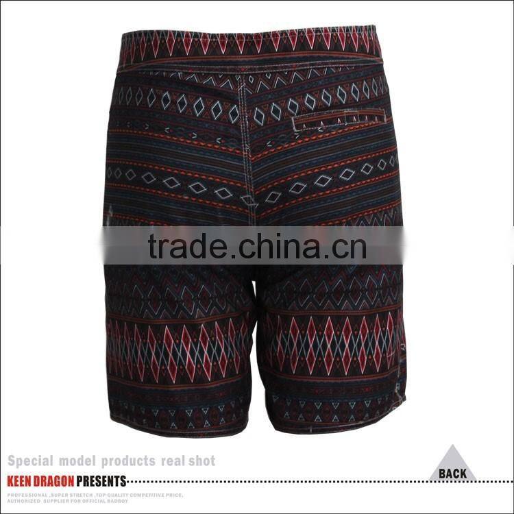 2015 Top Quality Mens Swimwear Manufacturer With Back Pocket