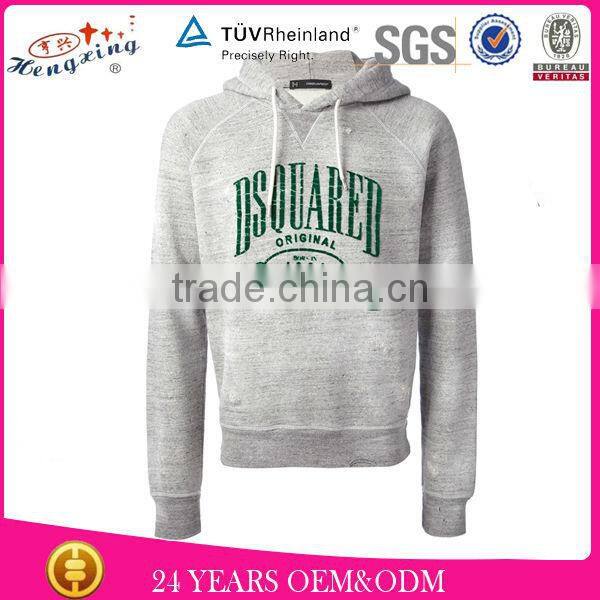 100 cotton blank plain high quality hoodies
