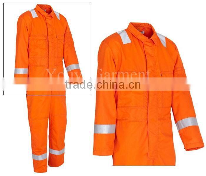 150gsm nomex blue taped flame retardant overall