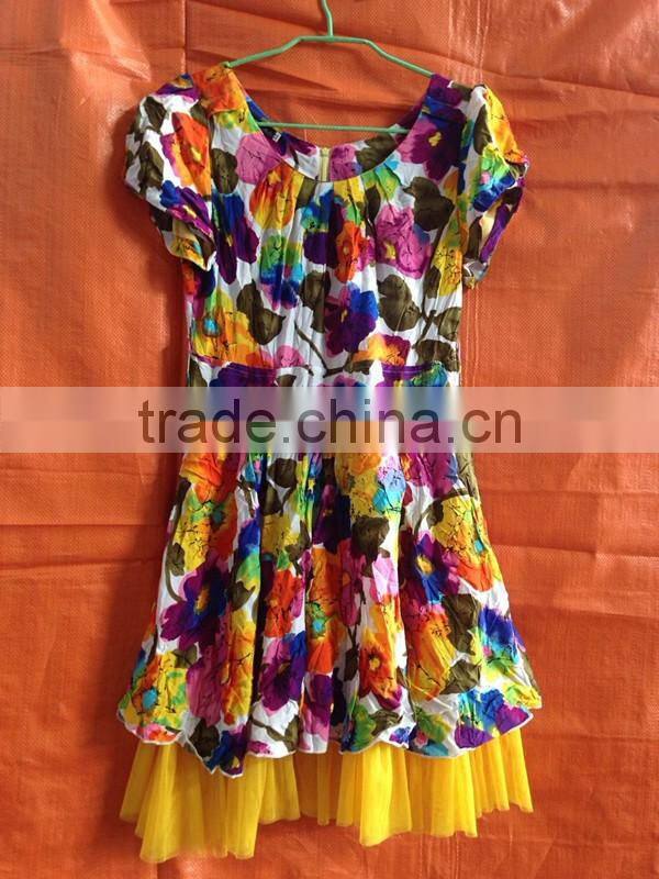 2016 used fashion and clean cotton dress for sale