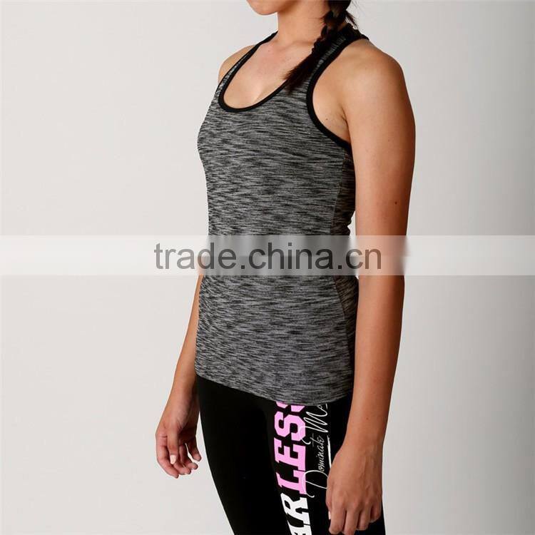 2016 Guangzhou Shandao Summer 100% Bmaboo Fiber Casual Printed Ladies Spaghetti Strap Top