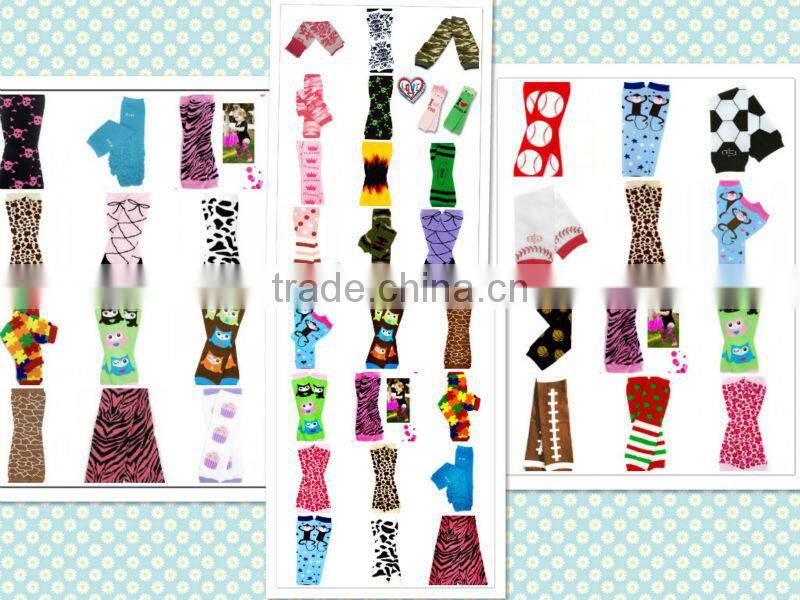 2014 baby leg warmers colorful dot pattern comfortable to baby skin
