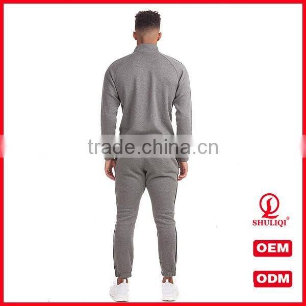 Custom comfortable 100 cotton tracksiut fro men /high quality mans comfortable tracksuit for men H-2109