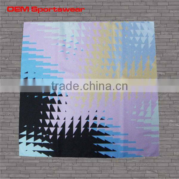 custom promational printed beach towel