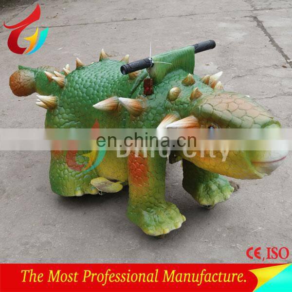 Newest mechanical dinosaur rides for child