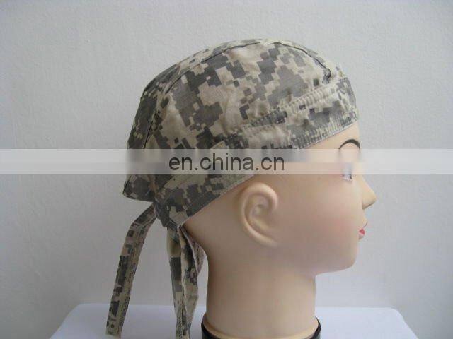 Active printed 100% cotton, bandana cap,colorful, customized, pirate cap,doo-rag
