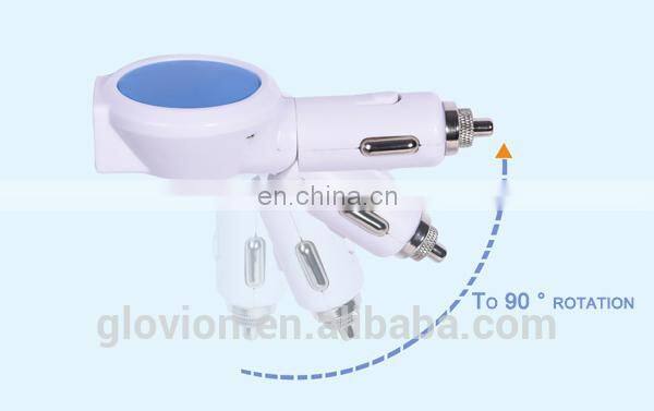 Double Speed Fast Charge Output DC 5V 2.4A Universal Portable Dual Port Micro USB Car Charger For OEM Factory Wholesale