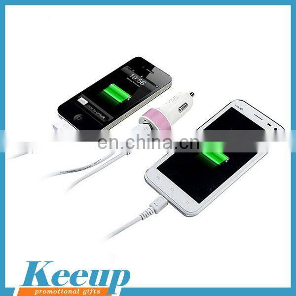 Personalized Single USB promotional usb car charger Universal Car Charger