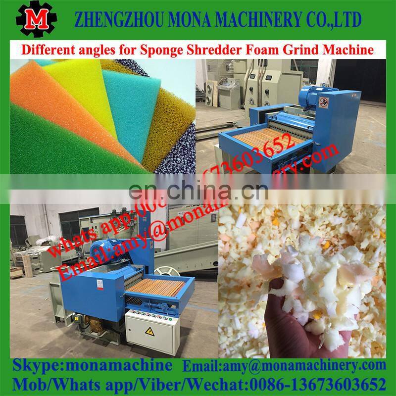 Successed technical reliable quality Sponge smashing machine|foam shredding machine|Foam Crushing Machine