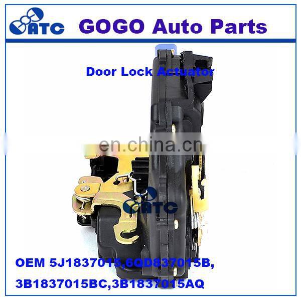 GOGO Door Lock Actuator FOR Skoda OEM 5J1837015,6QD837015B,3B1837015BC,3B1837015AQ