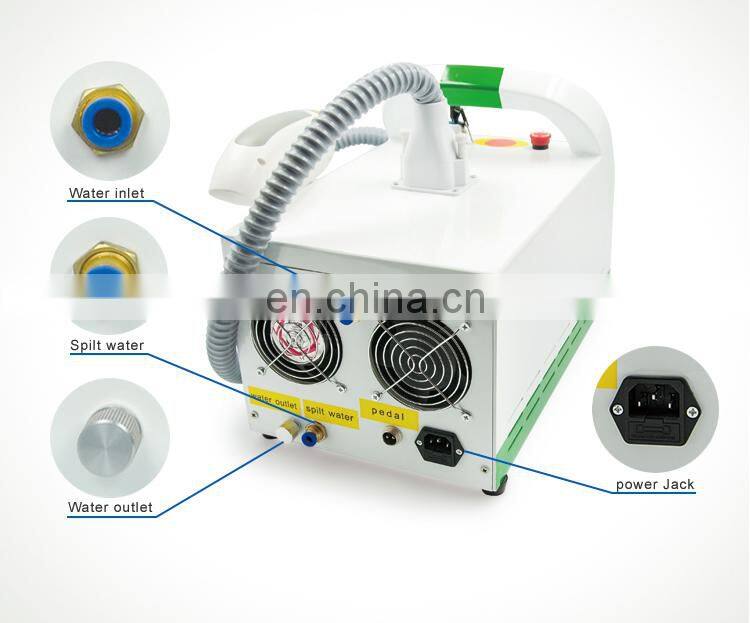 Europe Professional 1064 nm 532nm nd yag laser carbon laser peel machine for tattoo removal