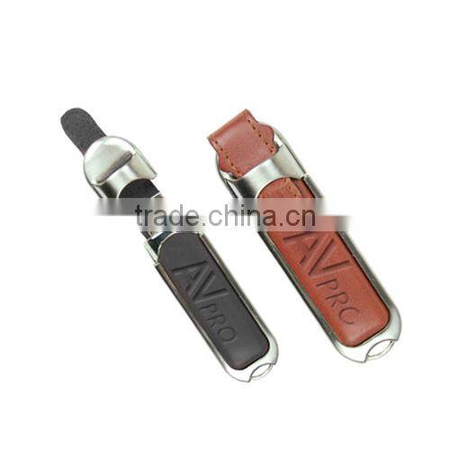 Personalised OEM leather bulk 16gb usb flash drives