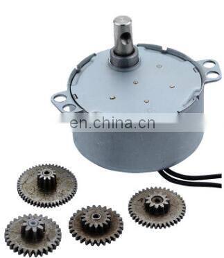 49TYZ 12V AC 5-6rpm or 220V AC single-phase asynchronous AC motor