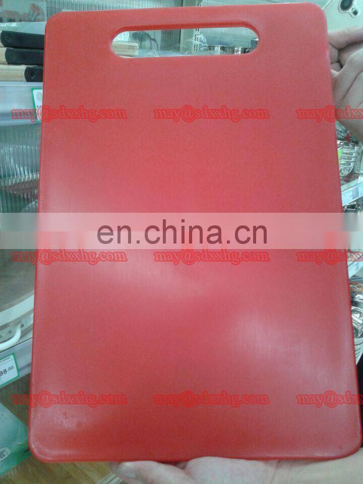100% virgin HDPE plastic vegetable cutting board / chopping boards