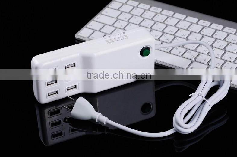 hot new products for 2015 6 port usb charger,5V 12A usb wall charger,6 usb universal charger,wall charger