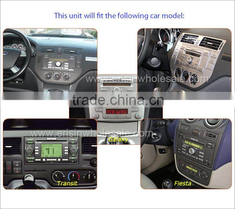 Erisin ES2301F 2 Din 7 Inch Touch Screen Car DVD Player for Connect 2006