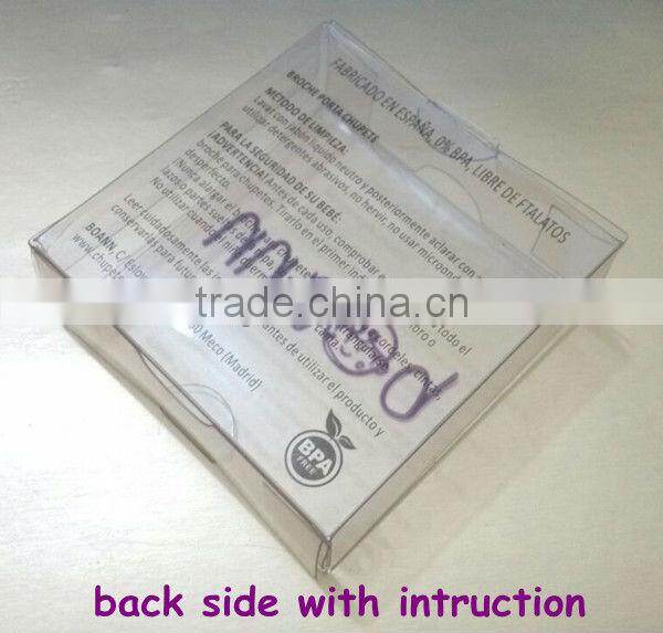 High quality packaging pvc clear box