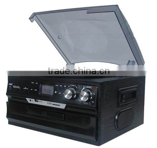Vinyl music records player,Turntable player,Audio,Hi-Fi music center,Radio