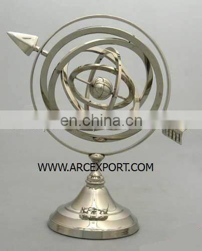 metal & plastic globe