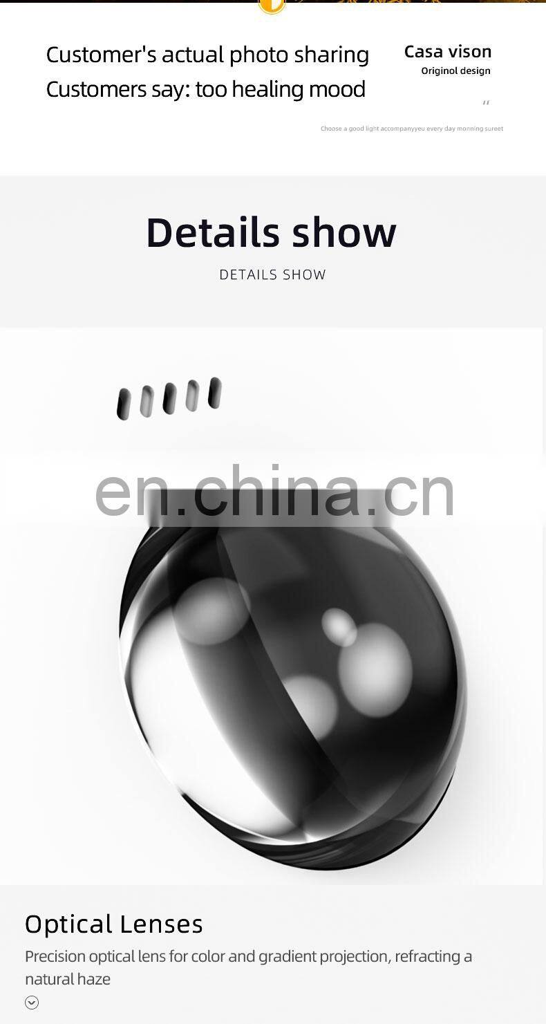 Sunset Night Light Atmosphere Mood Lighting Usb 180 Degree Tiktok Smart White Led Lamp Sunset Projector Lamp Light