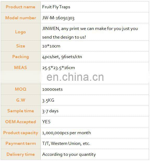 Pest Control Equipment Window Sticker Fruit Fly Glue Traps