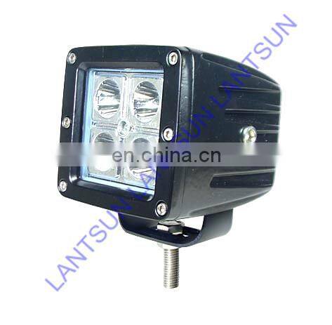 SANFU 12W spot flood beam degree For Ford/For Toyota/For JEEP Square CR EE flash/fog/off road Light LED813