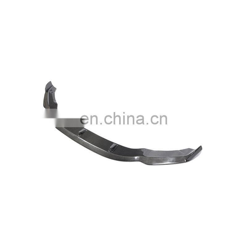 Runde Hight Quality Front Spoiler For 15-18 Bmw F85 X5M F86 X6M Carbon Fiber Front Bumper Lip Shovel