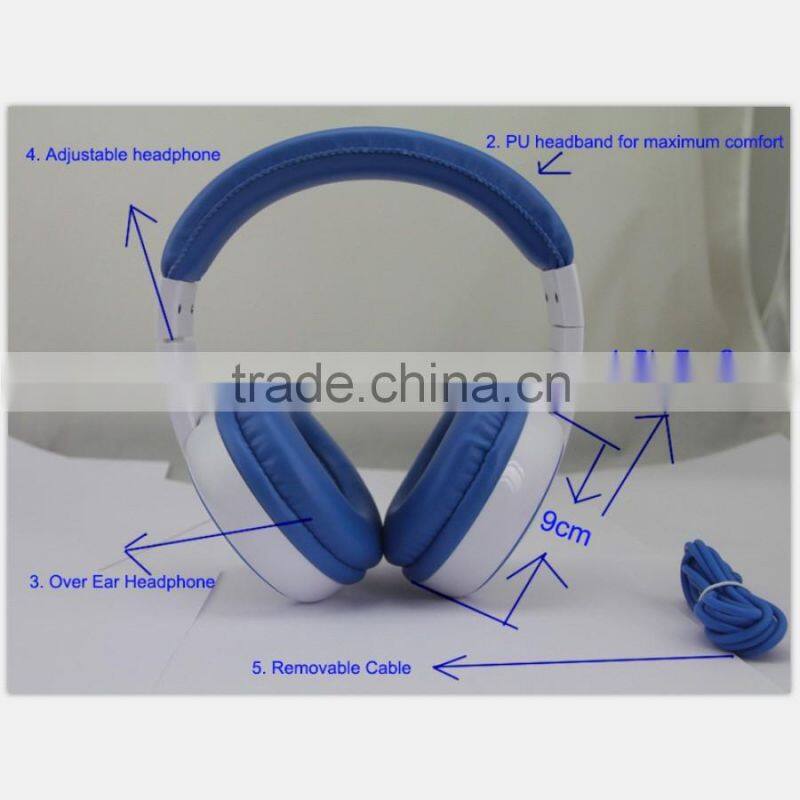 shenzhen new design colorful stereo funny headset for teenager