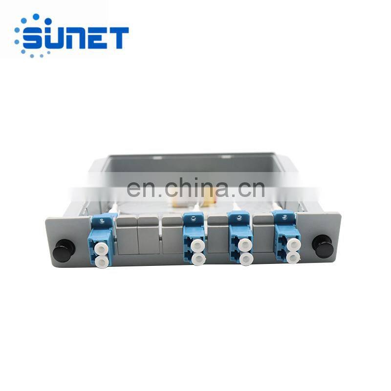 Single Fiber 1270-1410nm 8CH Mux/Demux CWDM 100GHz 8 Channels Lgx Box CWDM