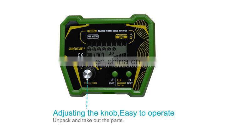 Best selling quality long range gold detector treasure hunting metal detector Trade Assurance online shop hot selling