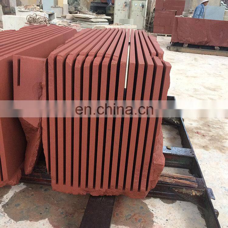 Wholesale Natural Sandstone Flagstone Red Sand Stone For Floor Tile Building Decoration