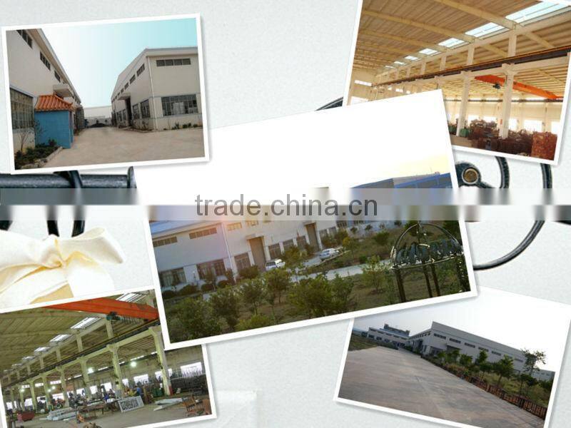 High quality decorative iron sliding gate