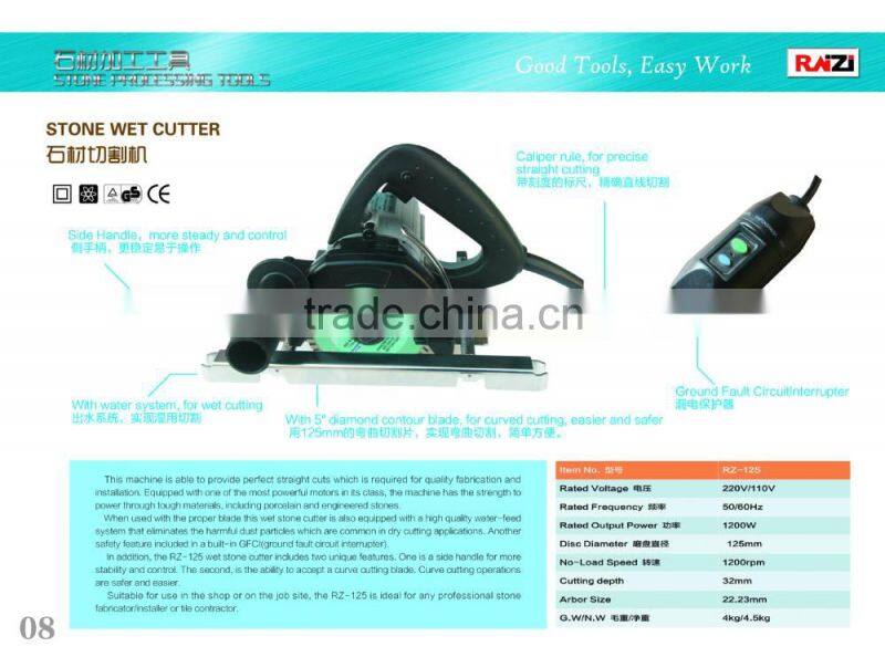 stone wet polishing machine