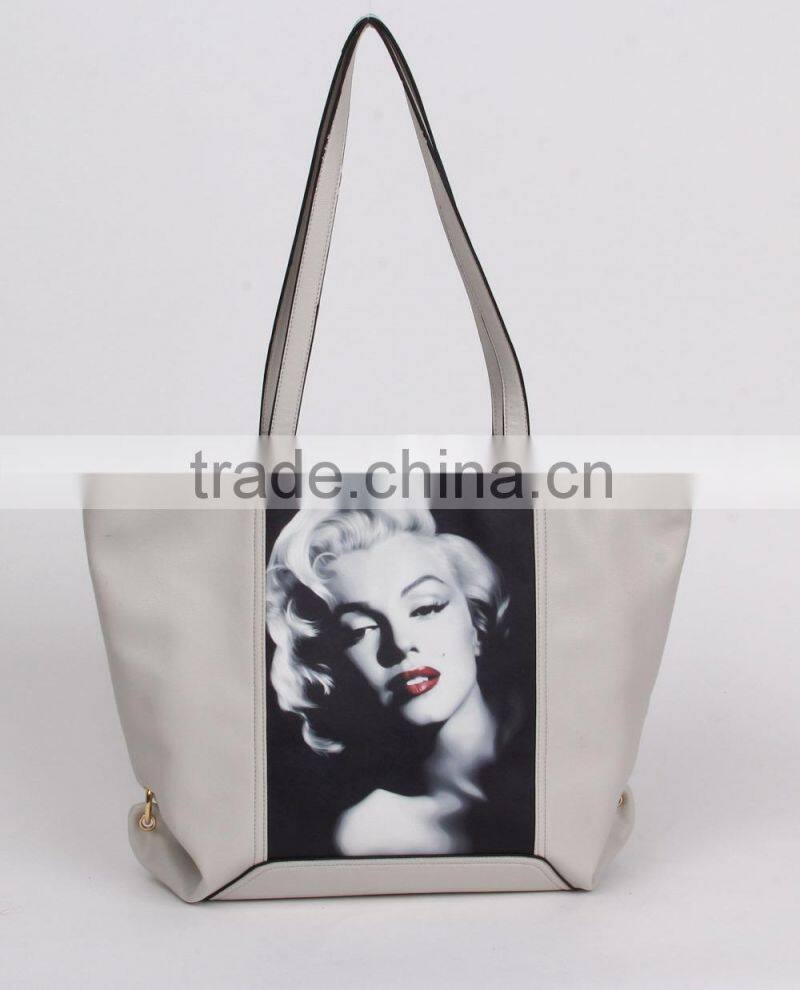 2015 Fashion Wholesale Lady Handbag Pu Elegance Designer Women Handbag