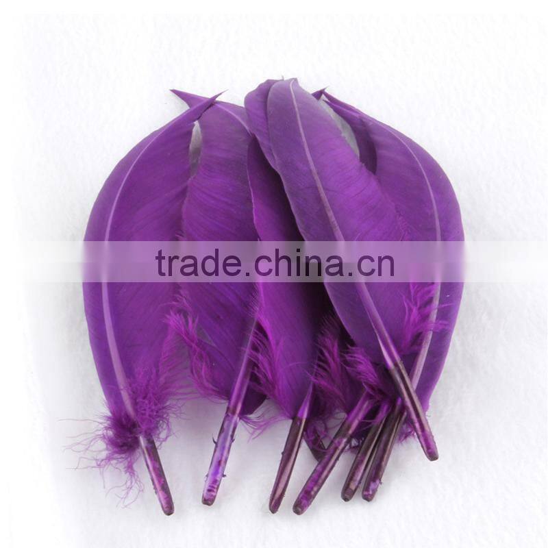 wholesale cheap dyed feather goose feathers for arrow