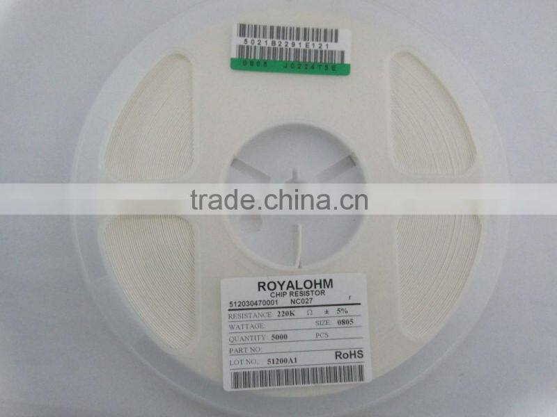 Hot sale Electronic components 0805 5% 220K