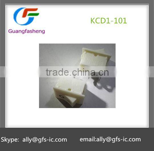 KCD1-101 Ship type switch Two feet The power switch white