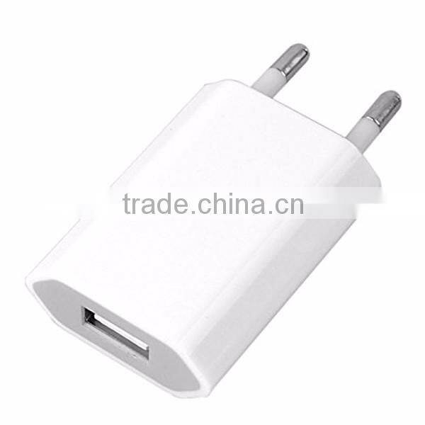 New Universal 5V 1A EU Plug Usb Wall Charger For Samsung Galaxy s5