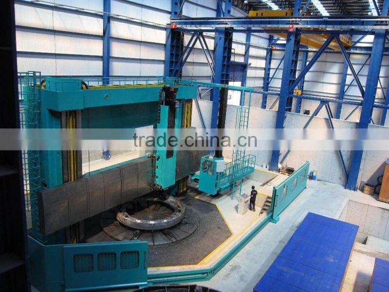 CK5280 Large and Heavy CE double column cnc vertical lathe machine