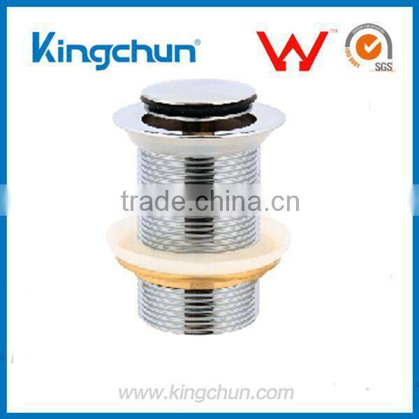 Australia Standards Watermark basin waste accessories click clack pop up chrome plated(K280)