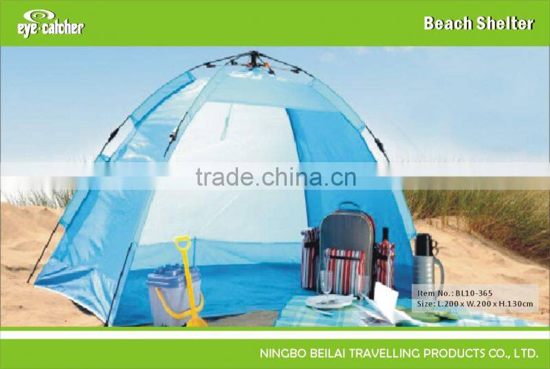 Pop up camping beach tent and beach sun shelter New Model for 5 persons