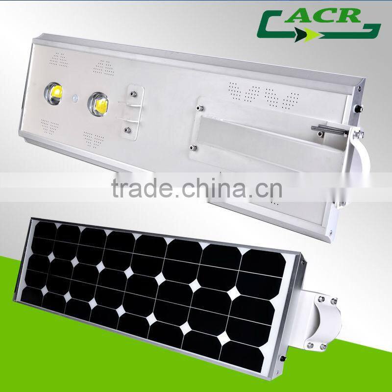 Intefly New Design All In One Solar Street Light led 60W With Motion Sensor