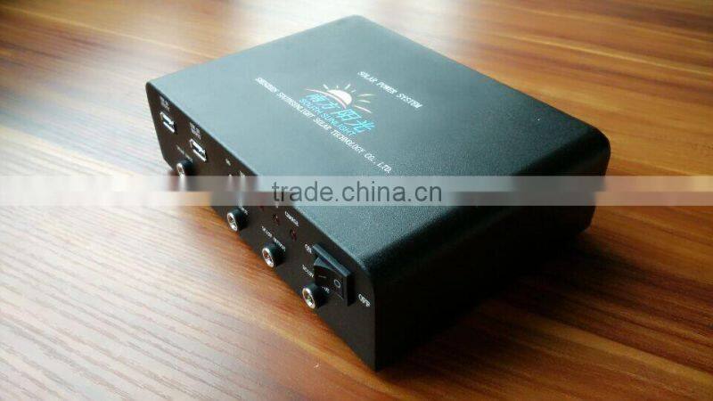 10W 20W high performance factory supply lithium ion battery system solar, portable solar power system