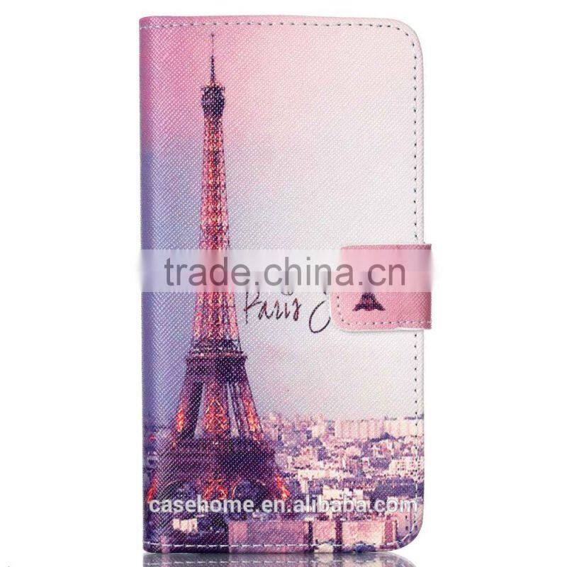 Color printing Card Slot Wallet Flip Leather Case Cover For HTC Desire 626 626S