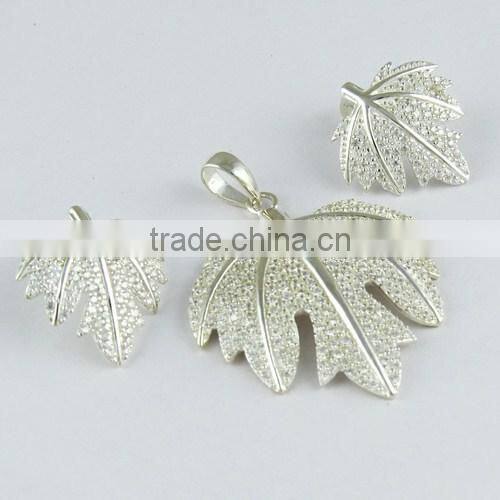 Stylish Precious Green Onyx & White CZ Jewellery Set, 925 Sterling Silver Jewellery, Handmade Silver Jewellery