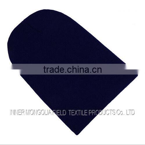 100 Acrylic Cheap Knitted Blank Beanie